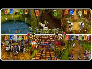 Shrek Carnival Craze Party - nintendo wii minigames
