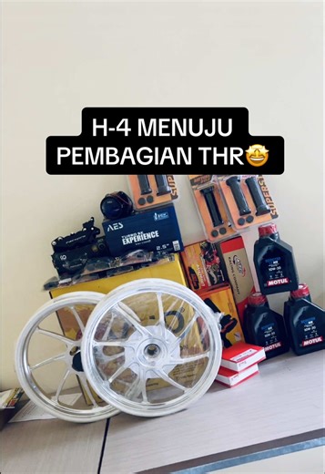 H-4 menuju pembagian THR dari DSL Muffler buat kalian user knalpot DSL dan yang suka nontonin vt DSL sampai selesai🤩🙏🏻 #dslmuffler #thr #giveawaydsl #fyp