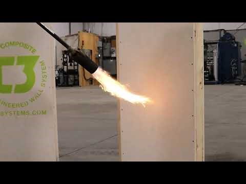 MgO Systems / MGO Modular Utah / Fire Test Video