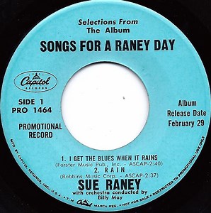 Sue Raney - Songs For A Raney Day