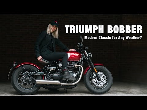 2022 Triumph Bonneville Bobber / All British Weather Review