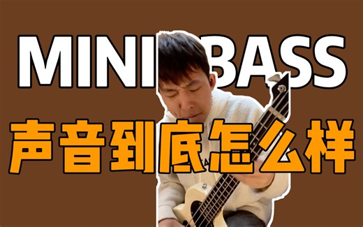Mini Bass声音到底怎么样？