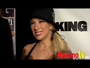 Daisy De La Hoya Interview at King Magazine's The Real Chill Town Arrivals