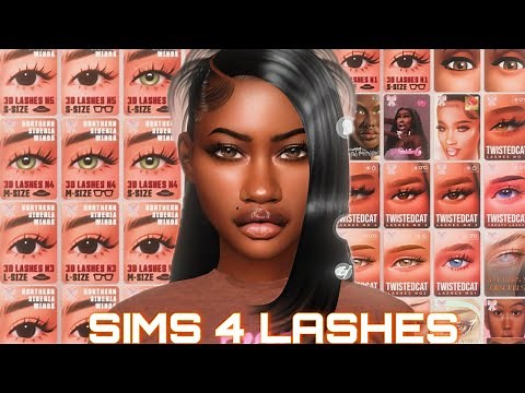 Must-Have Sims 4 Lashes ✨ | Best Custom Eyelashes CC (Free Download!)
