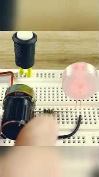 Control an LED with a potentiometer #electronics #diy #maker