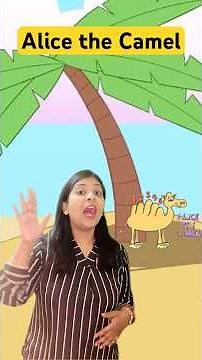 Alice the camel has 5 Humps - Fun kids song!