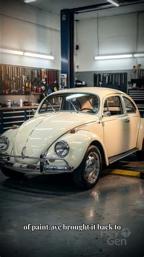 VW Beetle 1970s Full Restoration Transformation