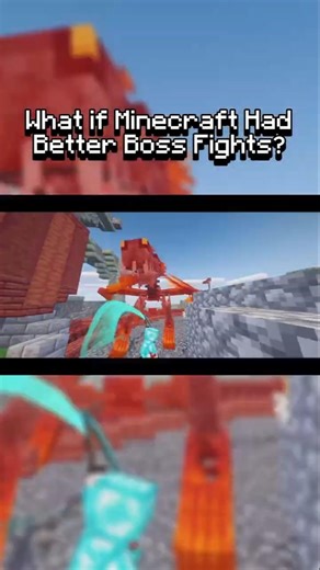 What If Minecraft Had BETTER Boss Fights?