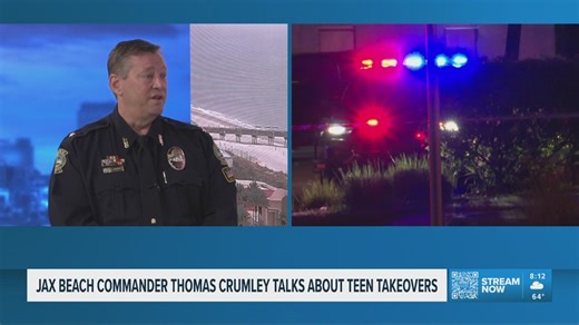 Jacksonville Beach police commander talks how department is combating teen takeovers
