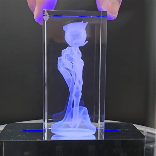 1.1M views · 9K reactions | Thanks to James Biggar for sharing engraving work: 3D internal crystal engraving using ComMarker Omni X UV laser engraver. https://store.commarker.com/discount/commarkersocial #commarker #commarkermake #commarkeromni #omnix #glassengraving #diygift #crystal #custom | ComMarker | Facebook