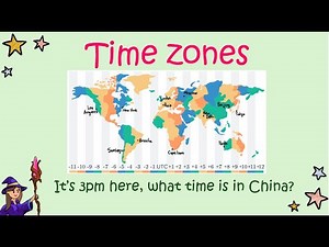 Time zones around the world. How to know the time in another country?. Primary