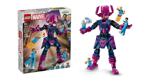 The Fantastic Four battle Galactus with LEGO’s The Fantastic Four: First Steps set