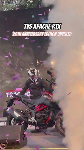 TVS Apache RTX 20th Anniversary Edition I Unveiled at MotoSoul 2025 I BikeWale
