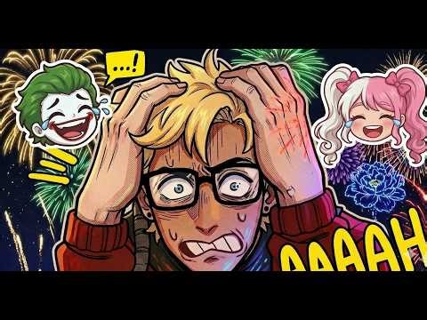 (FIREWORK MANIA) BAHAYA BOH !! CHOI WAN HAMPIR PEKAK MAIN MERCUN RAYA DENGAN JO & EYRA !!