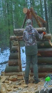 4.6K views · 43 reactions | Winter Bushcraft, Build a Survival Shelter in a Deep Forest. #bushcraft #shelter #survivalskills | Alaska Prepper | Facebook