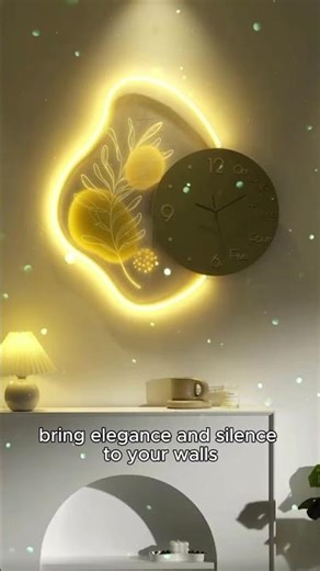 Elegant Leaf LED Silent Wall Clock: Modern Luxury Home Decor Review & Setup (# 2972) 🟡