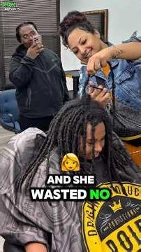 "His mom cut his dreadlocks" @billiondollablendz