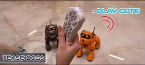 Amazon.com: flybakiz Programmable RC Robot Dog Toy with Voice for Kids, 2.4GHz Remote Robot Pet with Touch Sensors, Remote Control Robot Dog Toy Over 20+ Responses, Robot Birthday Gift Toys for Girls : Toys & Games