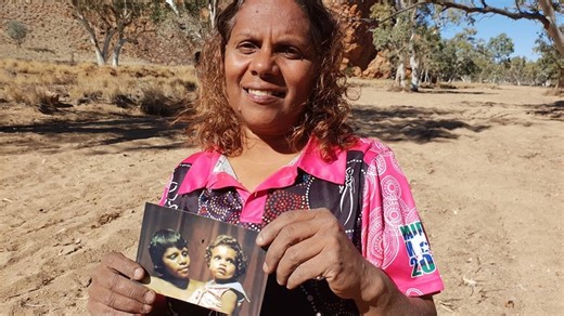 Aboriginal family photos showcase culture and landscape of central Australia