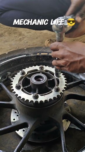 Mechanic Life Yamaha FZ-S Chain Sprocket Replacement