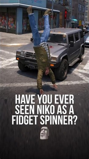 Niko fidget spinner LOL #gta #gta4 #gtaiv #gtafunny