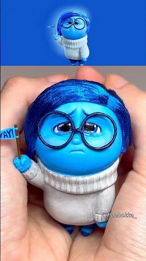 3d펜으로 인사이드아웃 슬픔이 만들기! I made a Inside Out SADNESS!💧