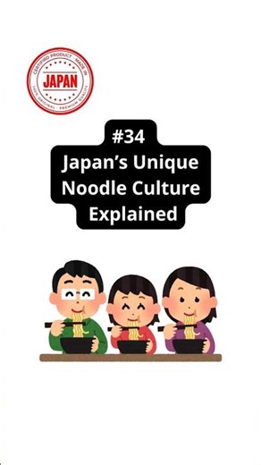 #34 Ramen, Udon, Soba — Japan’s Noodle Culture Is Surprisingly Deep