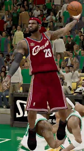 NBA 2K12 | 2010 LeBron James 360 Alley Oop #nba2k12 #2k12 #nba2k26