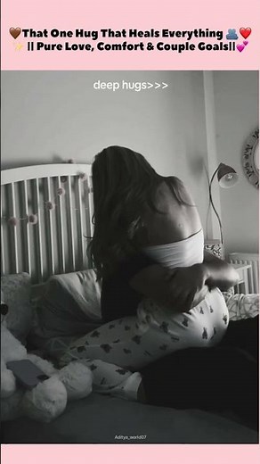 “feels softer in your arms ❄️💞This hug = everything 🌙” #shorts#ytshorts#viral