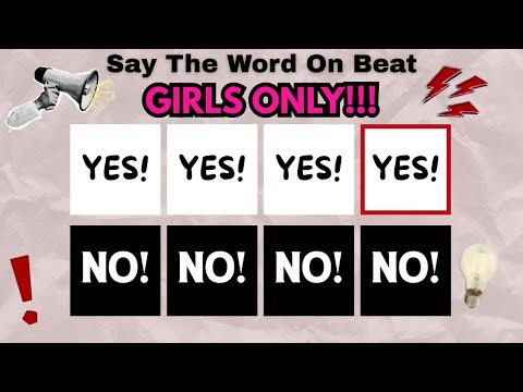 Say The Word On Beat | LEVEL EASY MEDIUM HARD EXPERT | Challenge #8