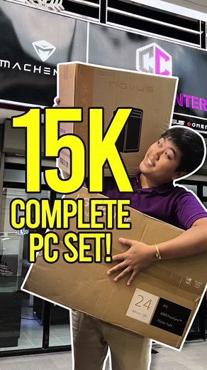 15k Complete Pc Set na!! #CapCut #Foryou #friends #foryourpage #fyp #viral #fypシ #compucenter #compucenternav #pcbuilding #pcbuildingtips #desktopset #desktopsetup #computercenter #CCN #Laptop #GPU #HomeCredit #bundle #msi #msilaptop #msigaming #gaminglaptop #mekus #mekusmekus #pinsan #TheLegend1build #gamingsetup #dota2 #farlight #valorant #gtav #monitors #free #11.11 #November11 #1111 #CompuCenter1111