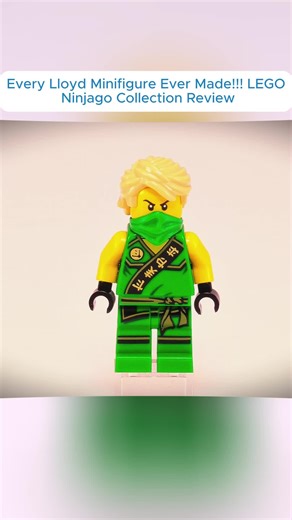 Explore the Lloyd Minifigure from LEGO Ninjago Collection