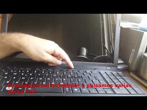 Restaura a estado de fabrica Toshiba Satelite How to Reset to Factory Settings