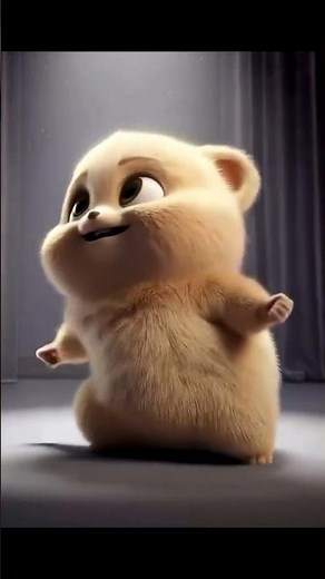 🐹 Dancing Hamster 🕺 | Cute AI Hamster Dance Animation 🎵 #Shorts