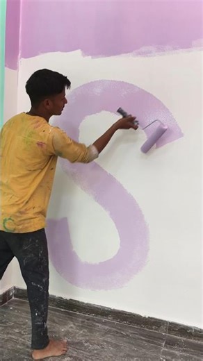 wall painting bikini colour fast code bedroom 🏡🖌️👈 #art