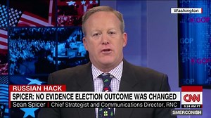 Spicer on Russia hack: no proof result changed