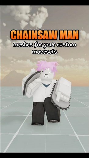 CHAINSAW MAN JJS MESHES FOR YOUR MOVESETS #roblox #jjs #jujutsushenanigans #battlegrounds #fyp #chai