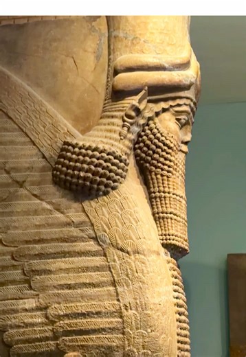 Exploring the Giant Lamassu Guardian Statue at the British Museum
