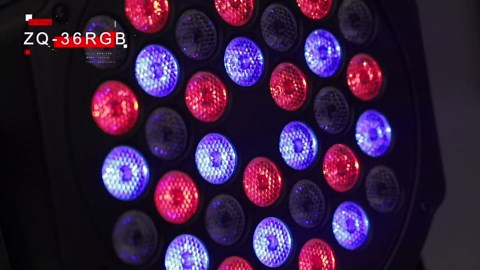 HOLDLAMP Rechargeable Par Lights 36W RGB Battery Powered, Wireless LED Par Lights DJ Uplights Sound Activated& Remote Control for Wedding Events Club Party Church Stage Lighting, 4 Pack