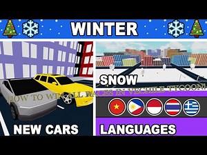 How to Win *ALL* Races in Vehicle Tycoon !