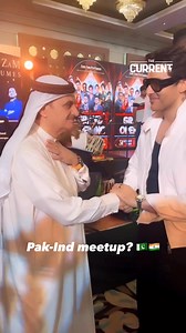 🎥 Viral video shows the moment top Pakistani stars, including Ahsan Khan, and Indian actors, including Sohail Khan, Rajat Bedi and Aftab Shivdasani, were spotted exchanging pleasantries at an event in Dubai. The video has netizens talking about Pakistan’s regional peace goals and the potential of cross-border exchanges, especially through the entrainment industry. | The Current