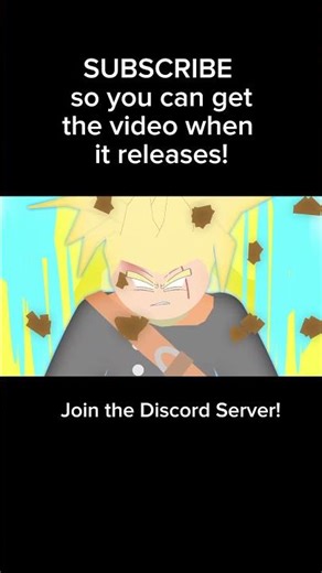 Xeno Trunks Vs gohan black (wip) #trunks #gohan #gokublack #animation