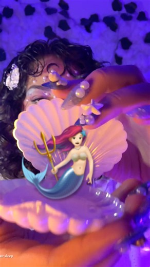 ASMR relaxing mermaid spa for my pookies to sleep🧜🏻‍♀️ 🧖‍♀️ #asmr #asmrsounds #oddlysatisfying