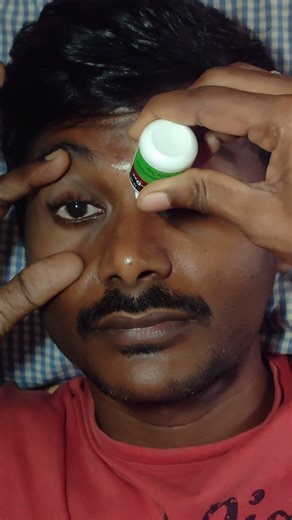 eye drops in wrong eye😂😂#eyes #eyedrop #funny #trending