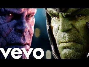 Hulk vs Thanos | Juice WRLD - Wishing Well (Remix Music Video)
