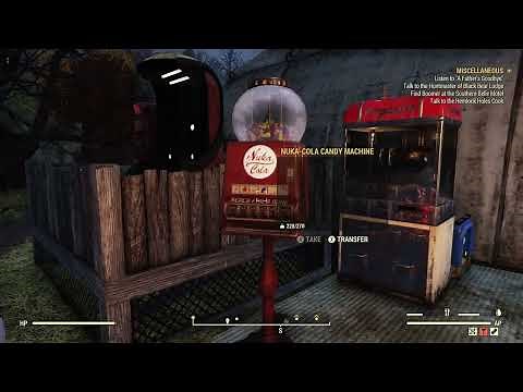 Fallout 76 Nuke-Cola Candy Machine First Look Review