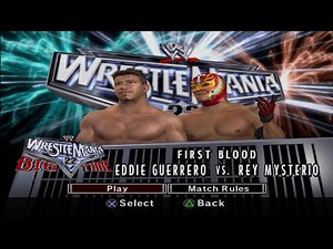 WWE SmackDown vs Raw 2007 – Eddie Guerrero vs Rey Mysterio | First Blood Match Gameplay