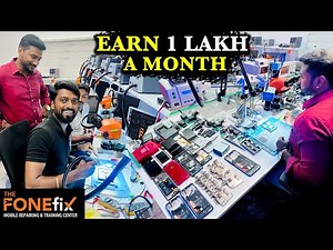Learn Mobile Repairing📱Service & Earn 1 Lakh a Month- The Fone fix Training Institute | DAN JR VLOGS