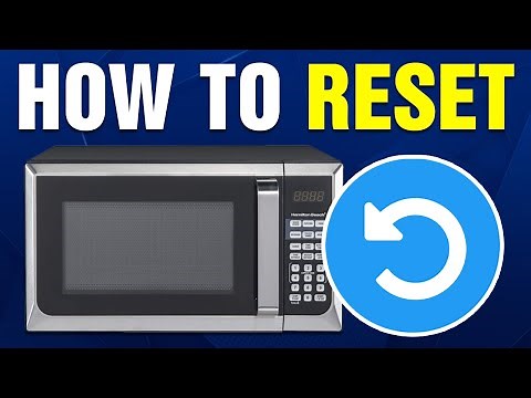 How To Reset Hamilton Beach Microwave