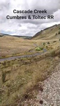 Cascade Creek on the Cumbres & Toltec #narrowgauge #narrowgaugerailway @CameraBryan #steam